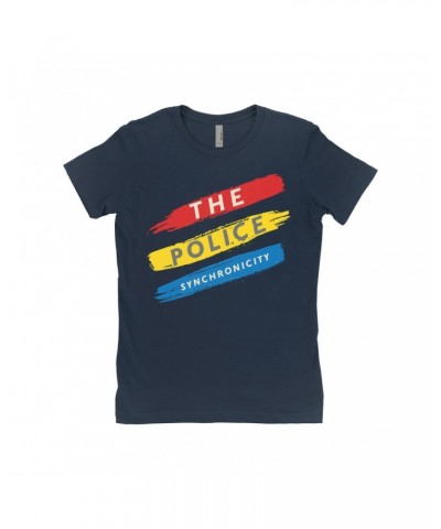 The Police Ladies' Boyfriend T-Shirt | Synchronicity In Color Shirt $9.73 Shirts