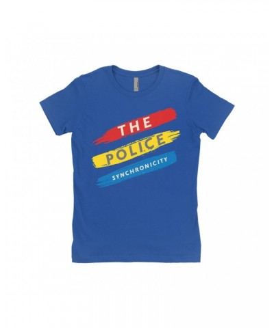 The Police Ladies' Boyfriend T-Shirt | Synchronicity In Color Shirt $9.73 Shirts