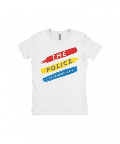 The Police Ladies' Boyfriend T-Shirt | Synchronicity In Color Shirt $9.73 Shirts