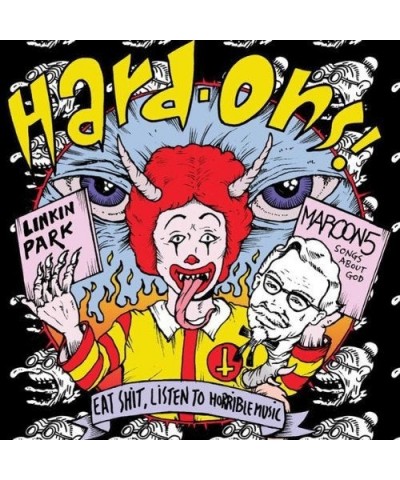 Hard-Ons EAT SHIT LISTEN TO HORRIBLE MUSIC Vinyl Record $13.68 Vinyl