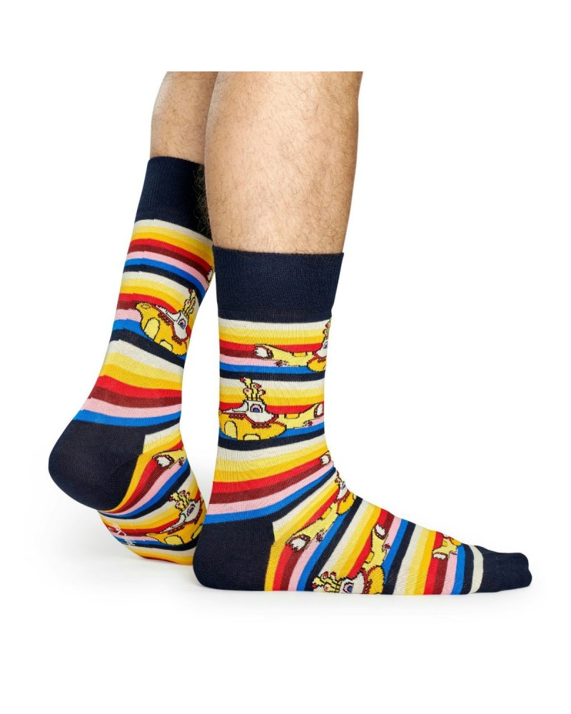 The Beatles Happy Socks All On Board $6.24 Footware