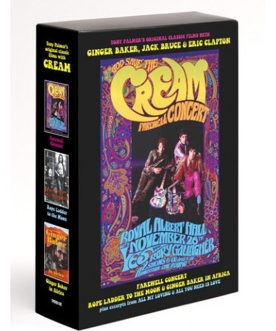 Cream FAREWELL CONCERT / ROPE LADDER TO MOON / GINGER IN DVD $13.20 Videos