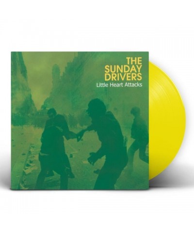 The Sunday Drivers LP Vinyl Record - Little Heart Attacks (Yellow Vinyl) $21.34 Vinyl