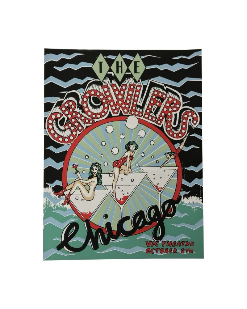 The Growlers Chicago Show Poster $12.25 Decor