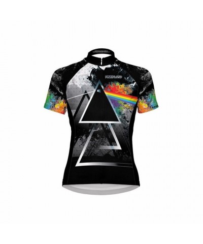 Pink Floyd Triad Women's Cycling Jersey $36.80 Shirts