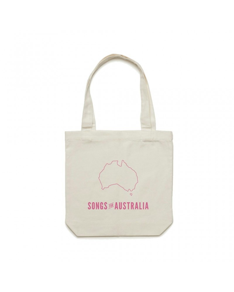 Songs For Australia Cream Tote Bag $6.54 Bags