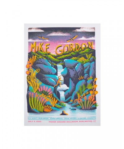 Mike Gordon Summer ’23 Burlington Poster $10.50 Decor