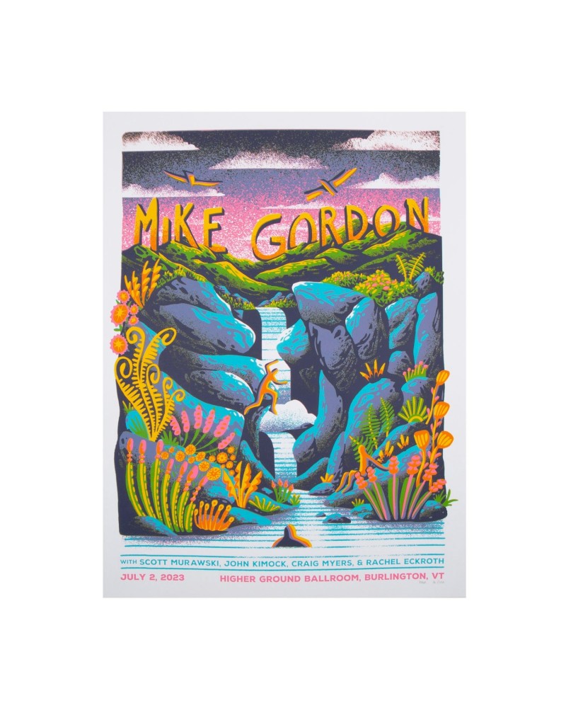 Mike Gordon Summer ’23 Burlington Poster $10.50 Decor