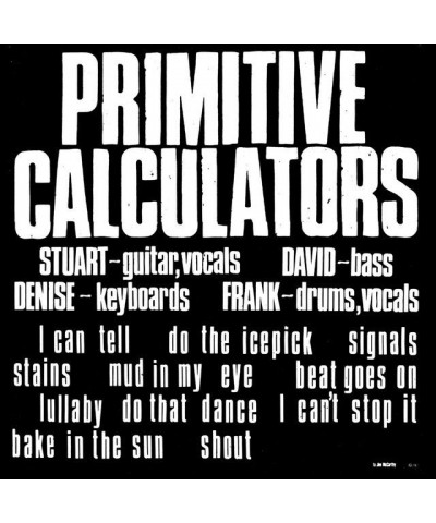 Primitive Calculators CD $6.25 CD