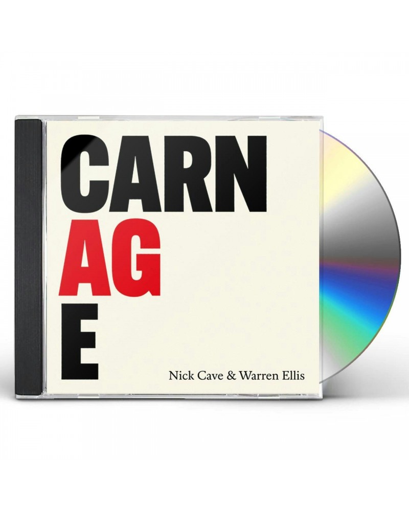 Nick Cave & Warren Ellis CARNAGE CD $5.10 CD