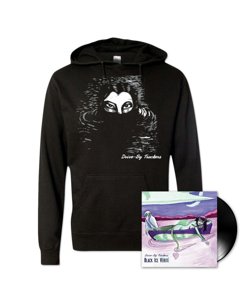 Drive-By Truckers DBT Black Ice Vérité LP & DVD + Hoodie Bundle $21.24 Vinyl