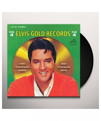 Elvis Presley Golden Records Vol. 4 Vinyl Record $10.36 Vinyl