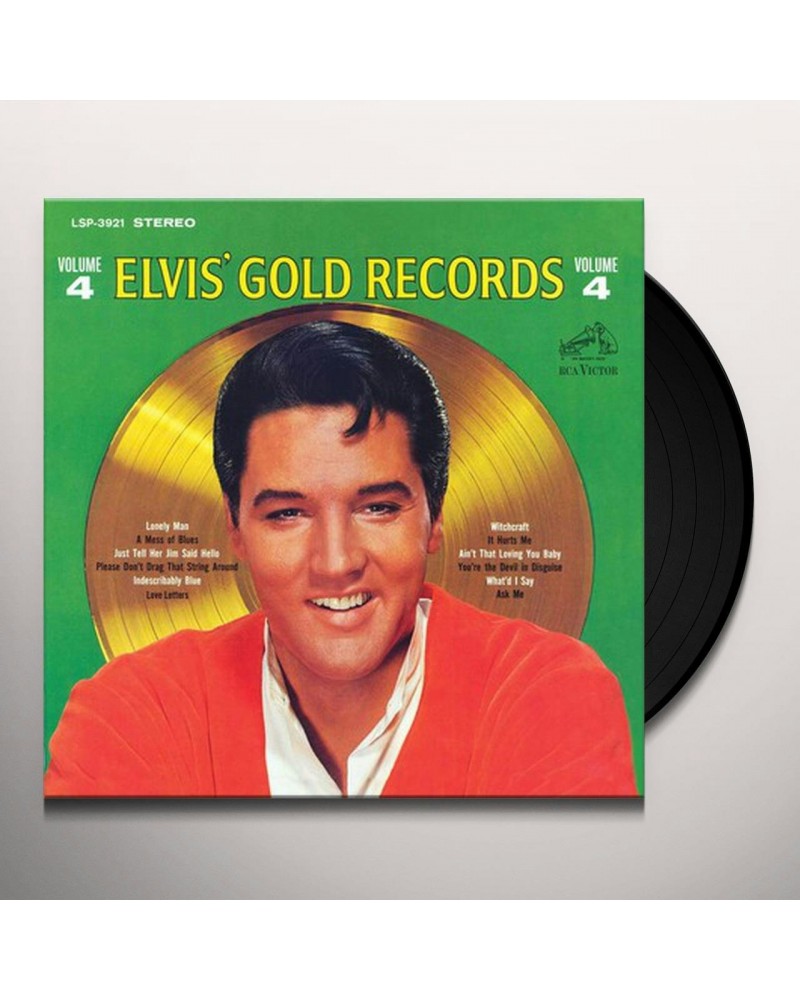 Elvis Presley Golden Records Vol. 4 Vinyl Record $10.36 Vinyl