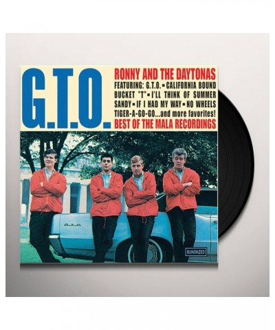 Ronny & The Daytonas G.T.O. Best Of The Mala Recordings Vinyl Record $10.33 Vinyl