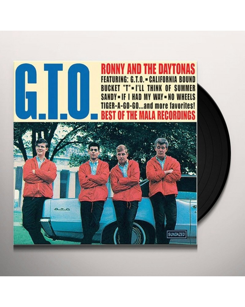 Ronny & The Daytonas G.T.O. Best Of The Mala Recordings Vinyl Record $10.33 Vinyl