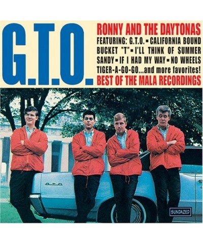 Ronny & The Daytonas G.T.O. Best Of The Mala Recordings Vinyl Record $10.33 Vinyl