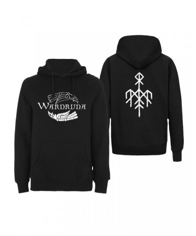 Wardruna "Kvitravn Horizontal" Pullover Hoodie $24.75 Sweatshirts