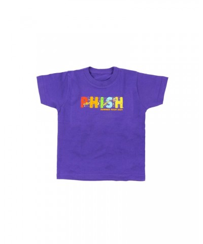 Phish Cosmic Summer 2021 Kid's Tee on Purple $5.27 Shirts