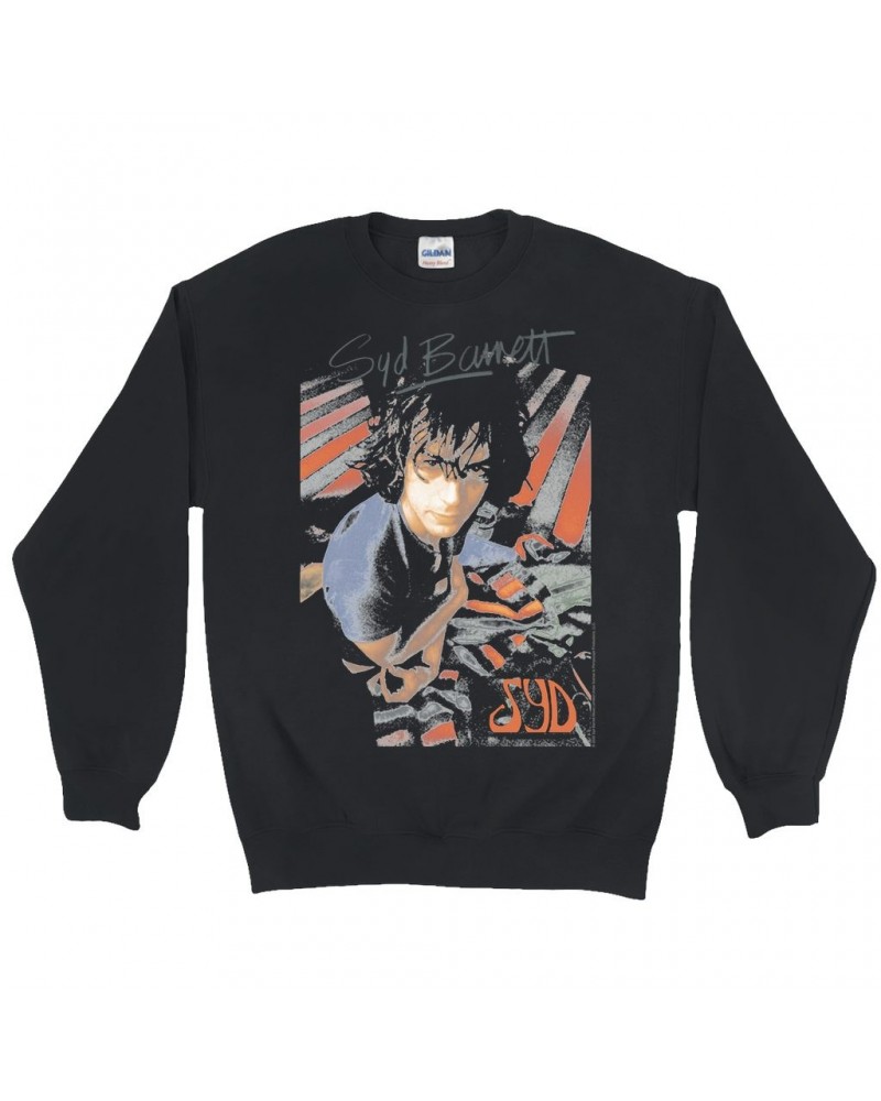 Syd Barrett Sweatshirt | Close Up Sweatshirt $14.68 Sweatshirts