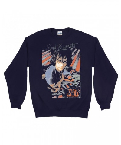 Syd Barrett Sweatshirt | Close Up Sweatshirt $14.68 Sweatshirts